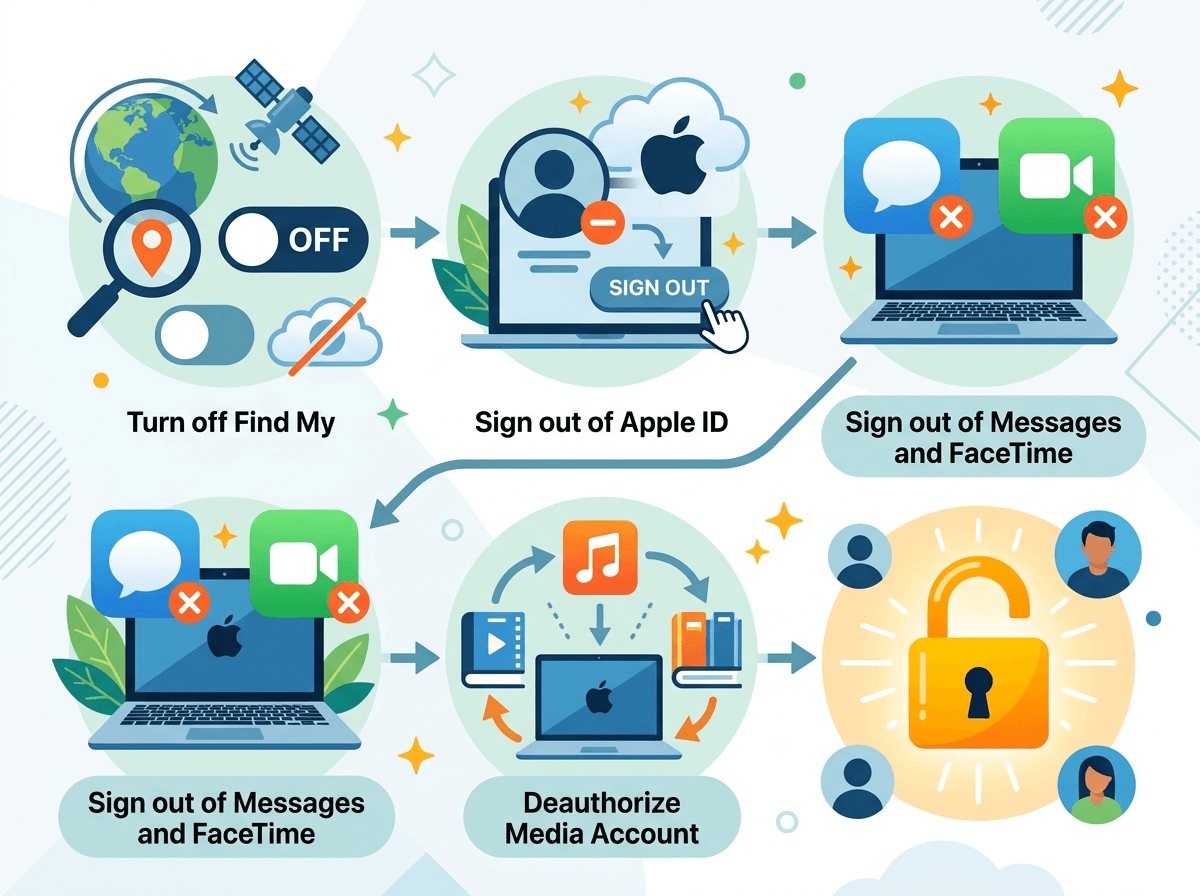 The sign-outs that prevent Apple ID and Activation Lock problems later