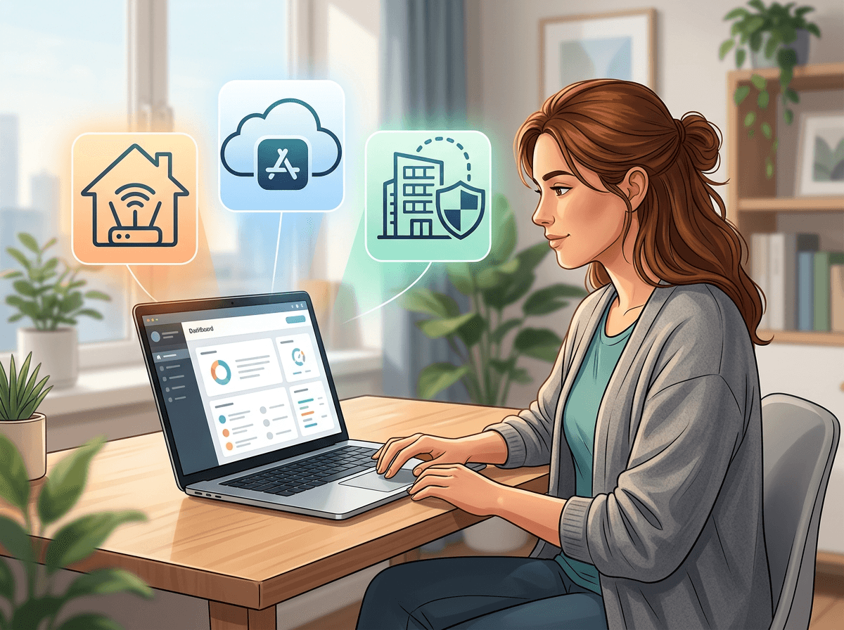 Which route fits your situation: Windows built-in options, a remote-access app, or a work-approved solution?