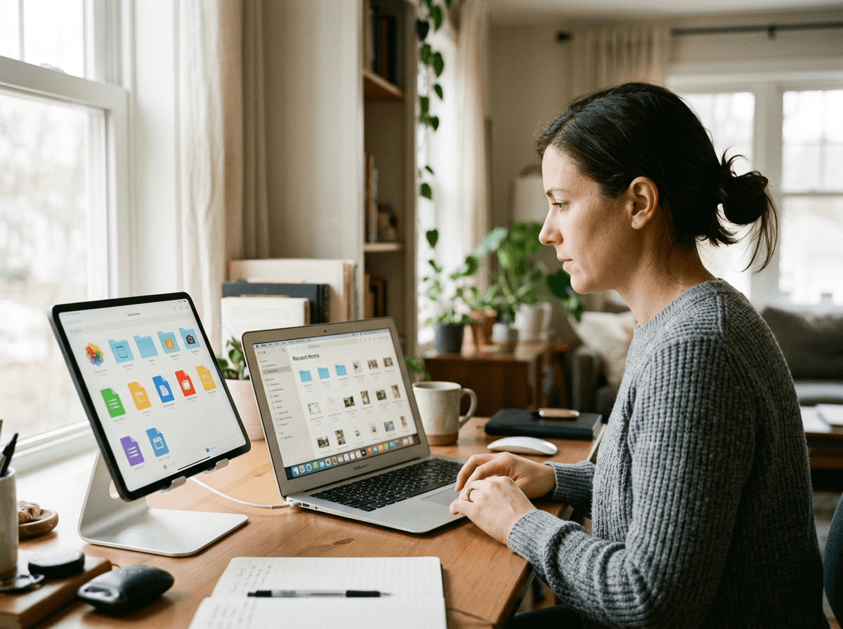 Before you erase anything, decide what must come with you (and verify you can get it back)
