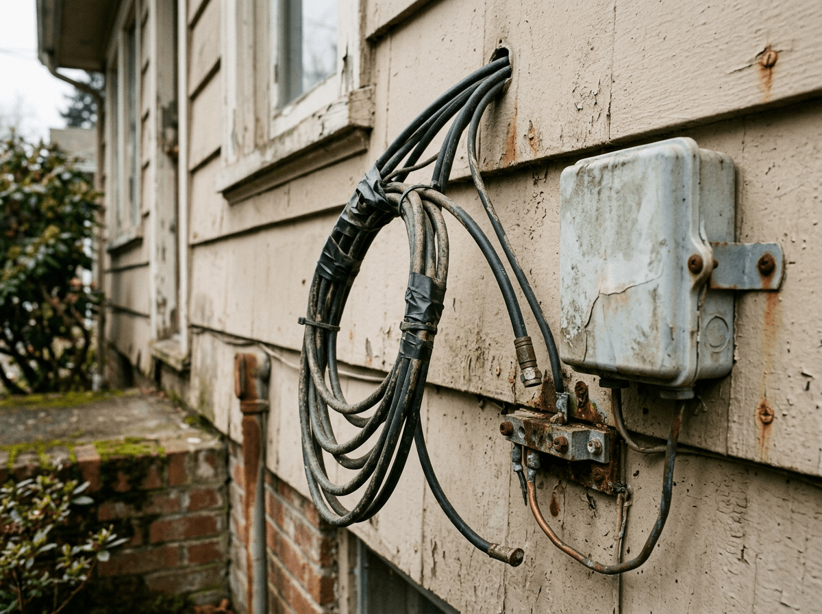 Before you buy anything, confirm what coax you actually have in this room