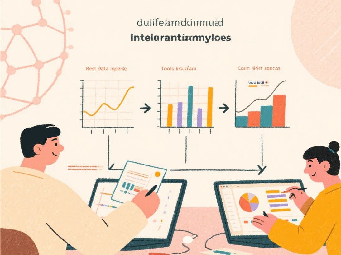 Power Query visual ETL workflow with multiple data sources
