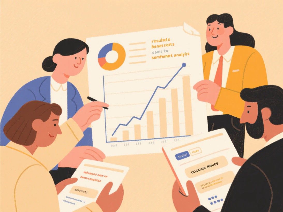 Sentiment analysis dashboard with aspect-based breakdown
