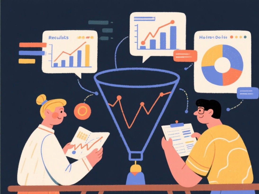 Funnel optimization workflow from analysis to A/B testing