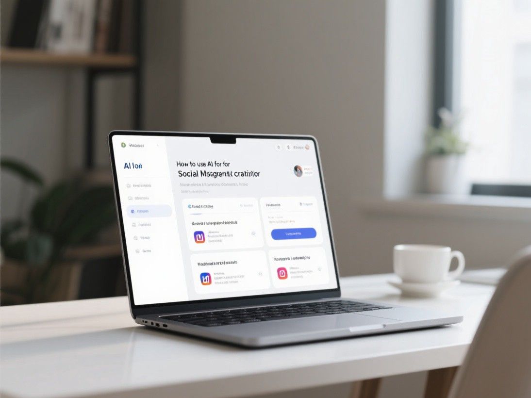 AI social media analytics dashboard