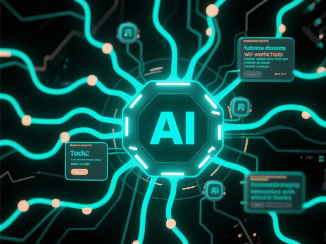 Zapier AI workflow builder interface