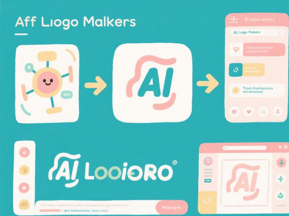 AI logo design process and customization