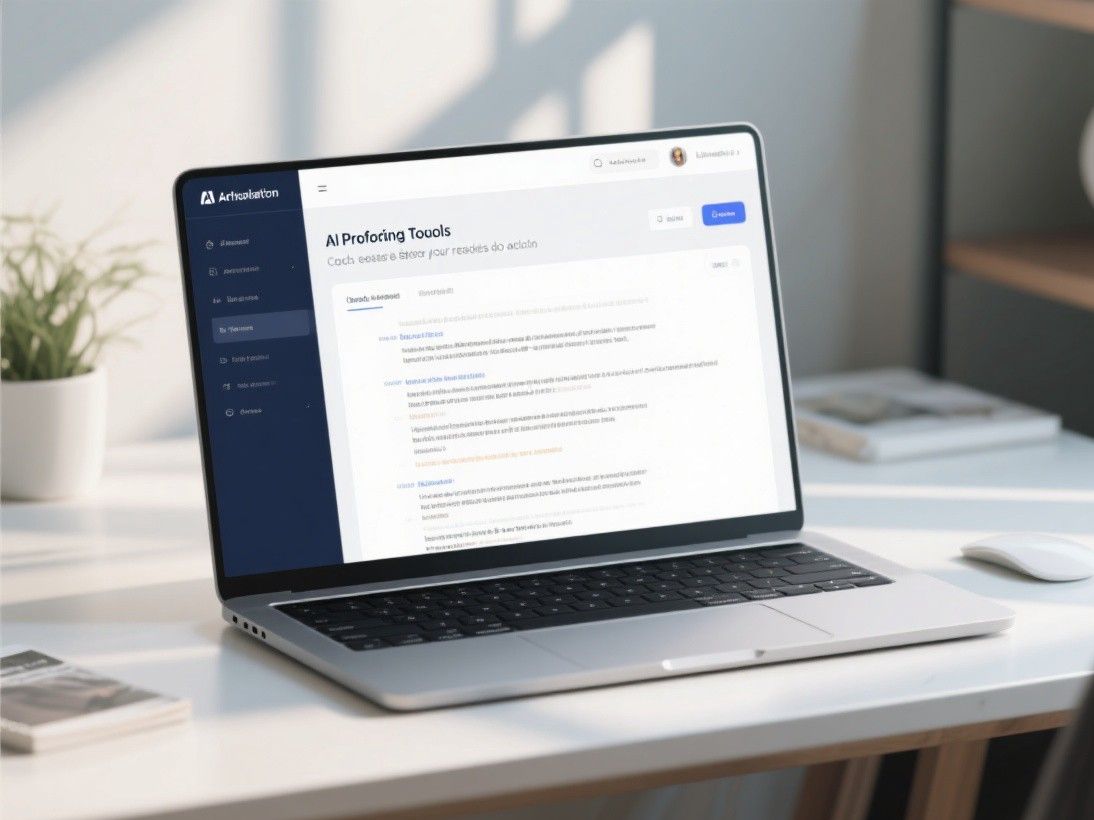 Grammarly AI proofreading interface