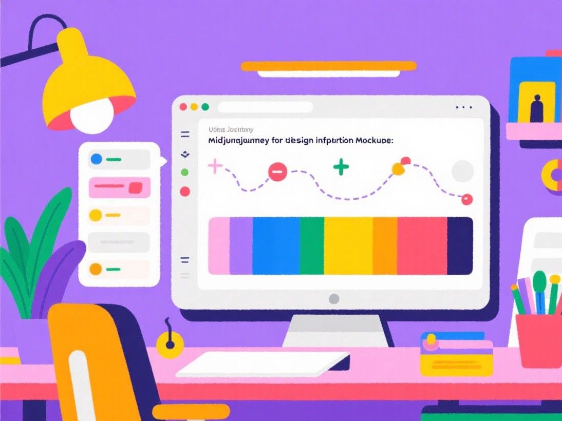 Using Midjourney for UI Design Inspiration and Mockups