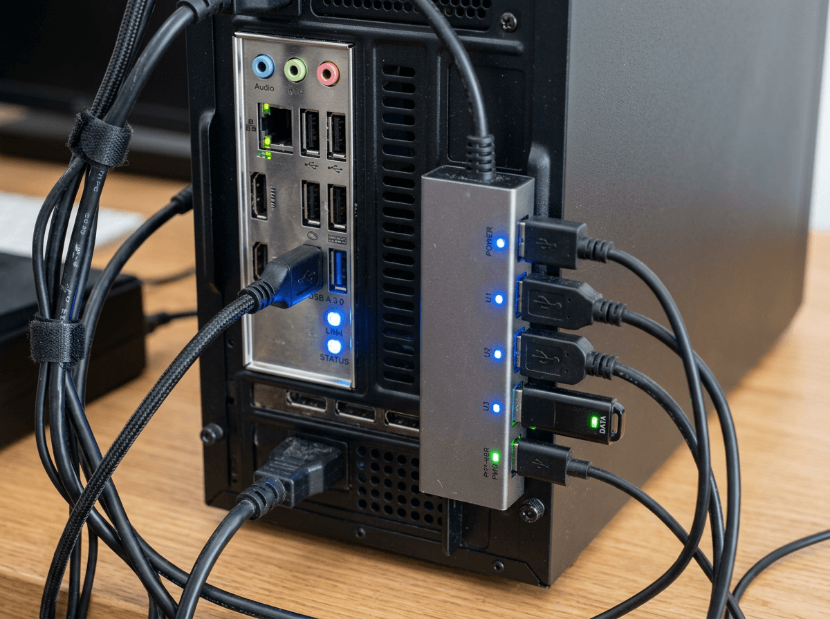 When a webcam (or USB microscope) is truly plug-and-play