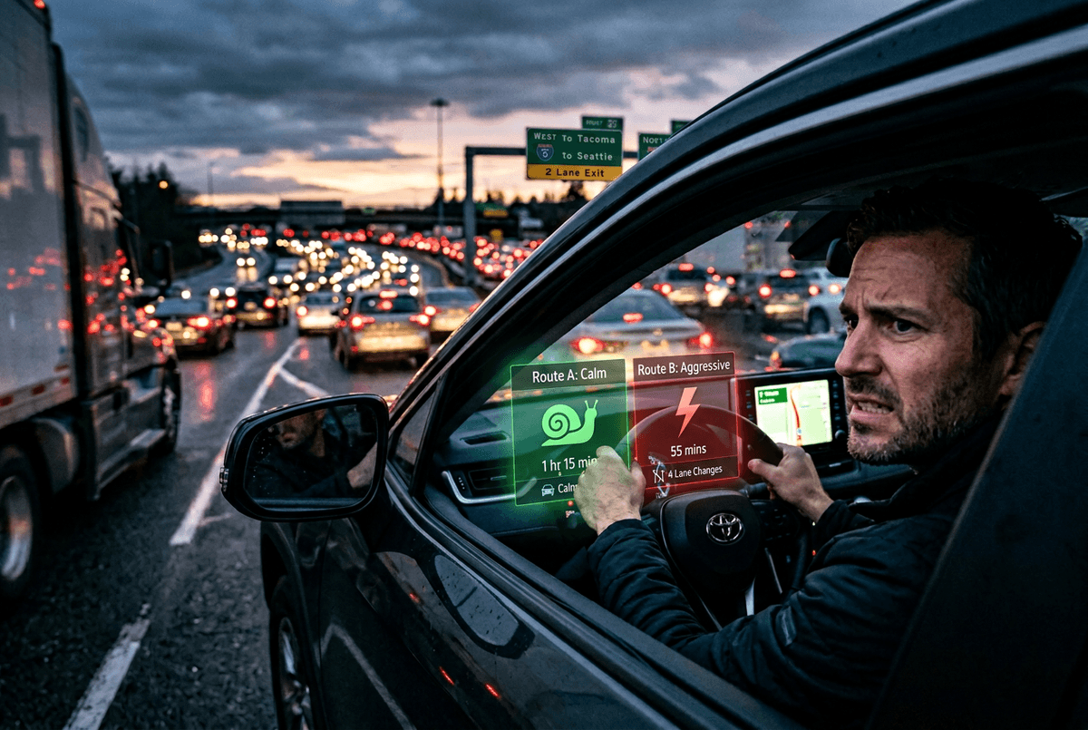 Start with one promise: are you optimizing time, stress, or cost today?