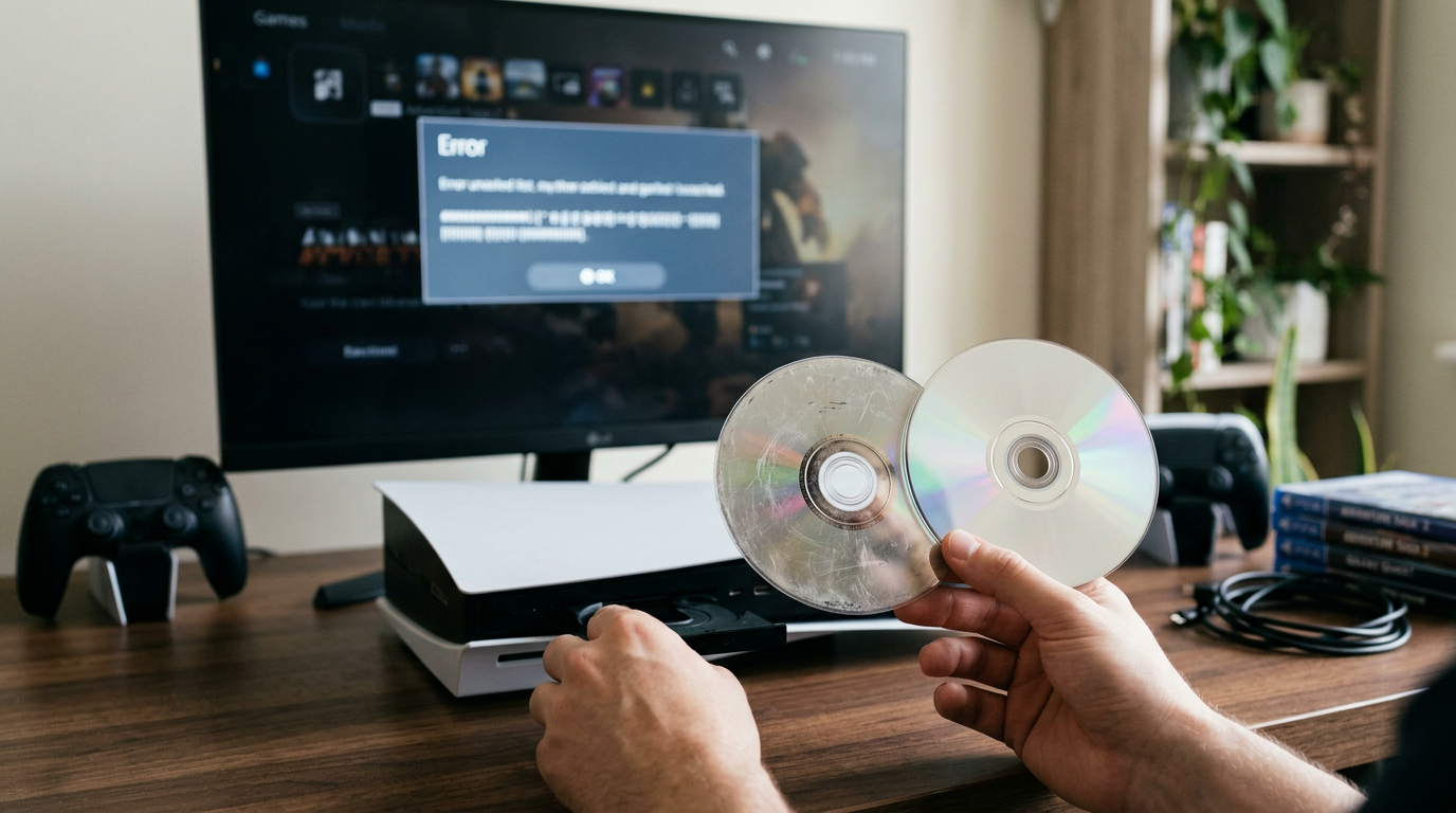 Disc read errors: is it the game, the drive, or just a dirty truth you can fix fast?